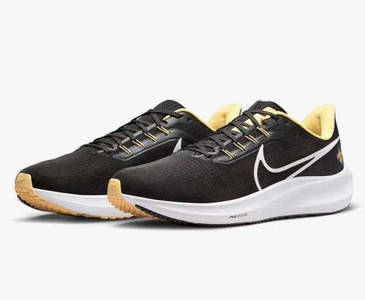 Nike Air Zoom Pegasus 39 New Orleans Saints NFL Football DR2057-001 Men's Sizes