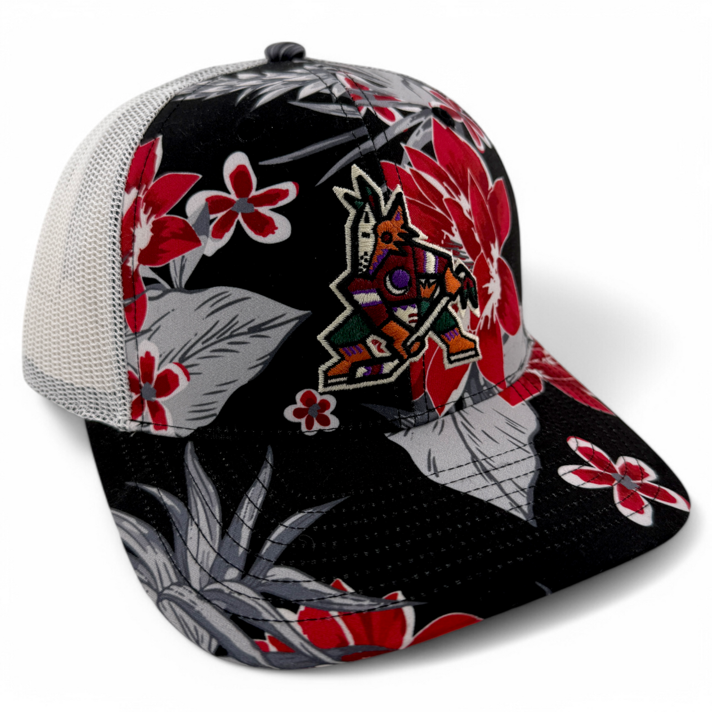 '47 Brand Arizona Coyotes NHL Ibiza Floral NHL Trucker Mesh Back Snapback Hat