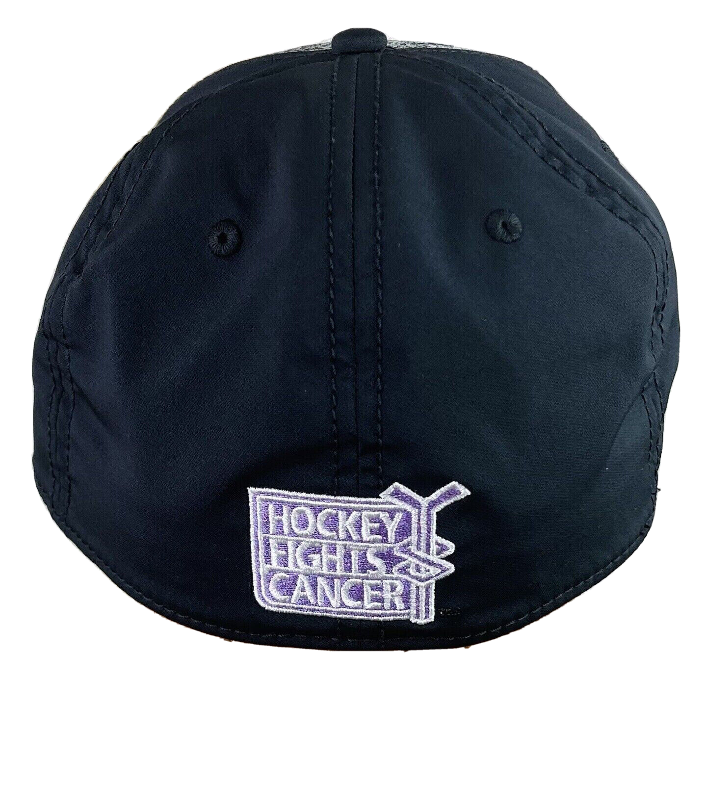 Fanatics NHL Arizona Coyotes ‘Hockey Fights Cancer’ Grey Black Flex Fit Hat Cap