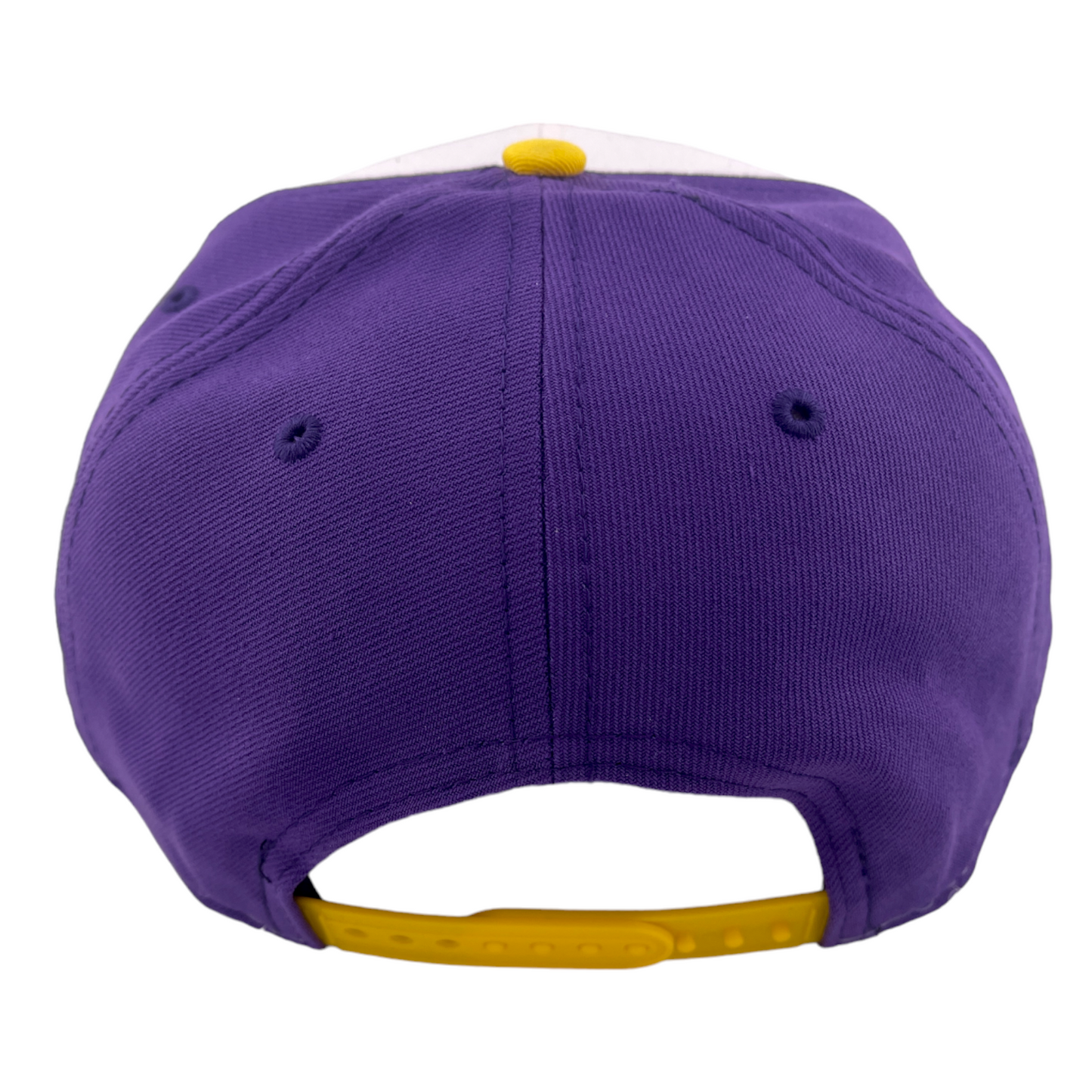 New Era Los Angeles Lakers Retro Logo Purple/White/Grey NBA 9FIFTY Snapback Hat Cap