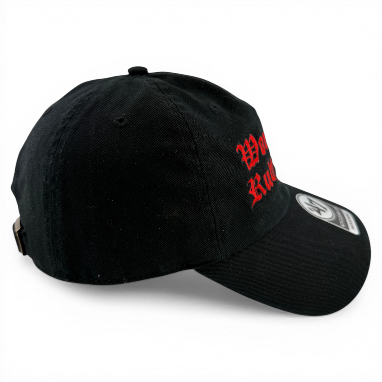 '47 Brand Worcester Red Sox WooSox Ruby Legs MiLB Clean Up Adjustable Dad Hat