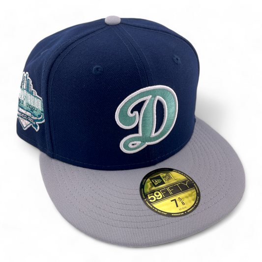 New Era Los Angeles Dodgers MLB 40th Anniversary Ocean Storm 59Fifty Fitted Hat Cap