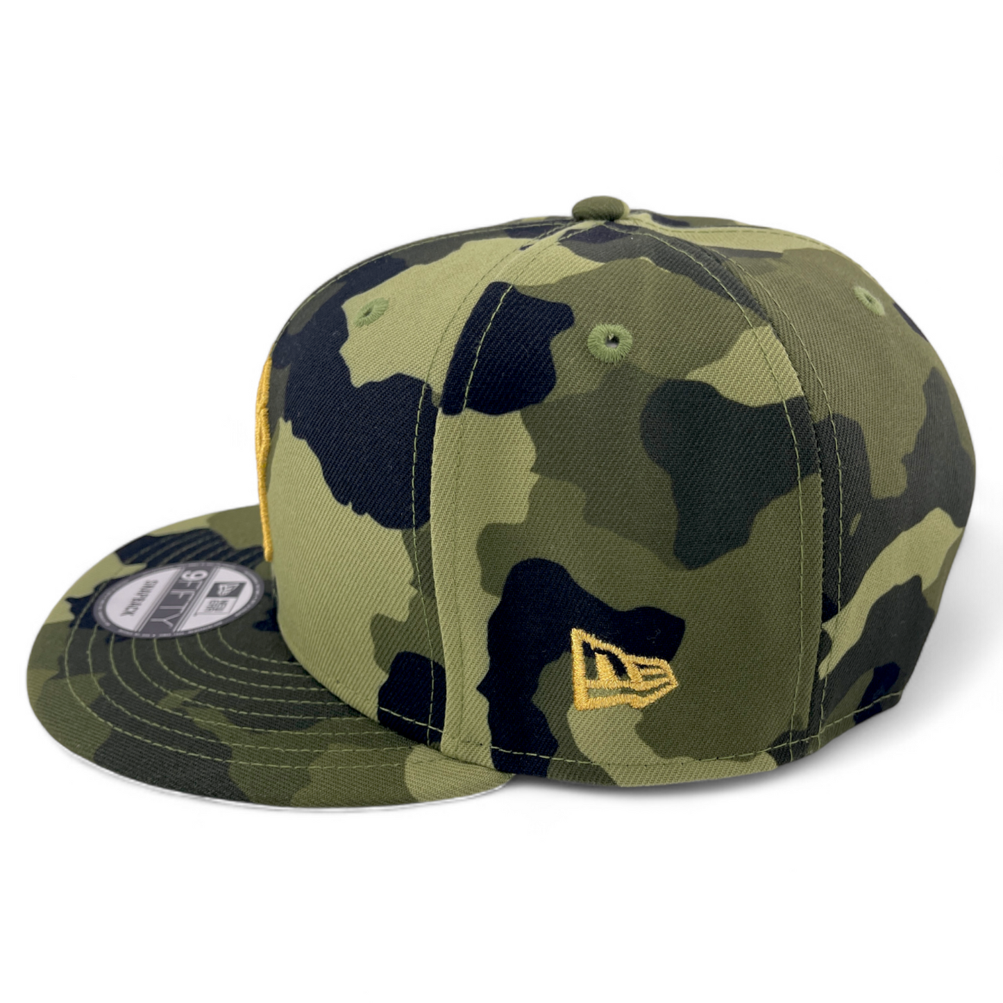 New Era New York Yankees MLB 2022 Armed Forces Day Camo 9FIFTY Snapback Hat Cap