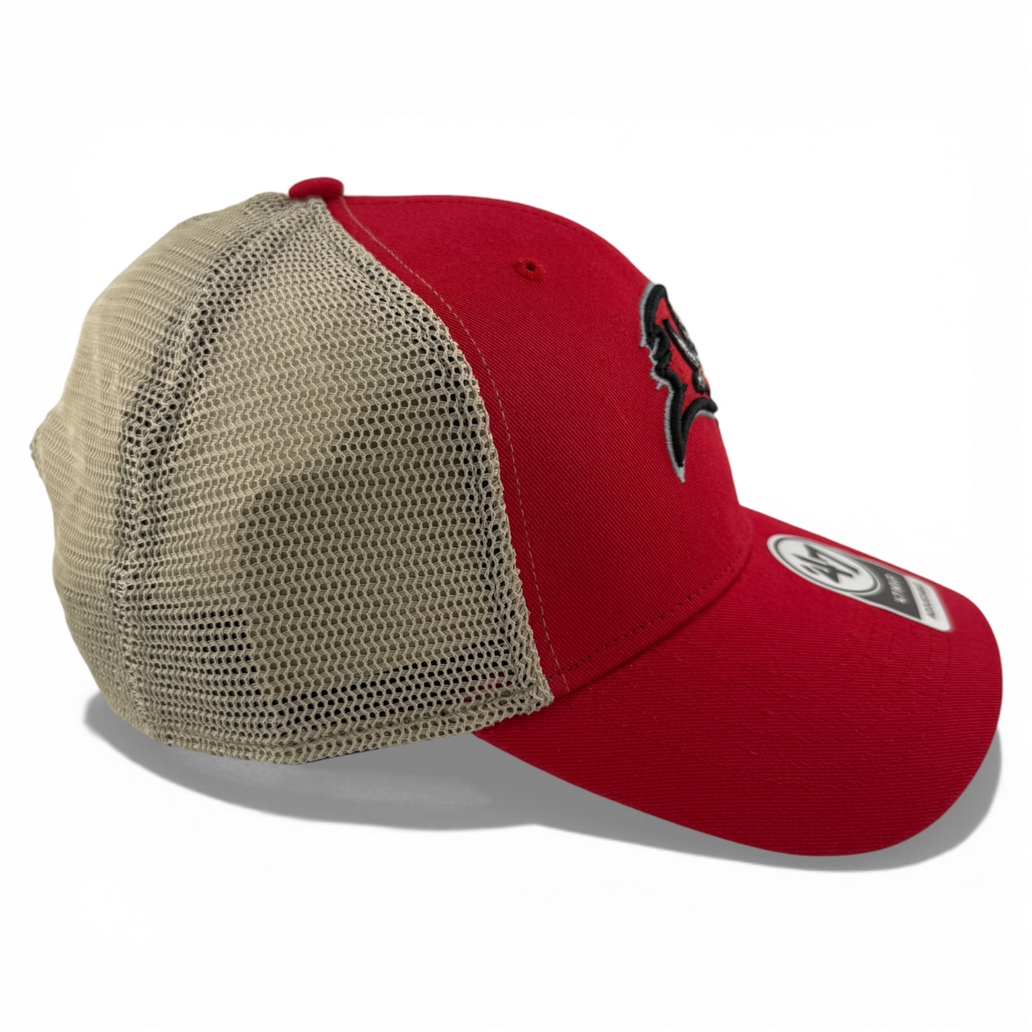 '47 Brand Tampa Bay Buccaneers NFL Trawler Mesh Snap Back MVP Adjustable Hat Cap