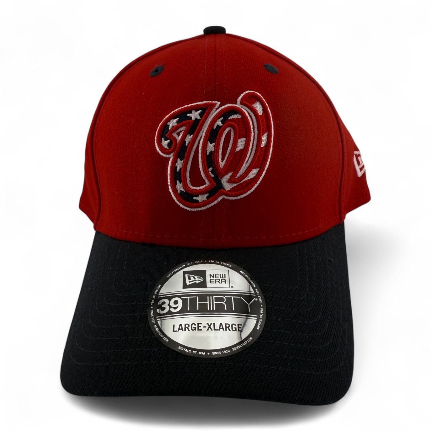 New Era Washington Nationals MLB 2017 Team Classic 39Thirty Stretch Fit Hat Cap