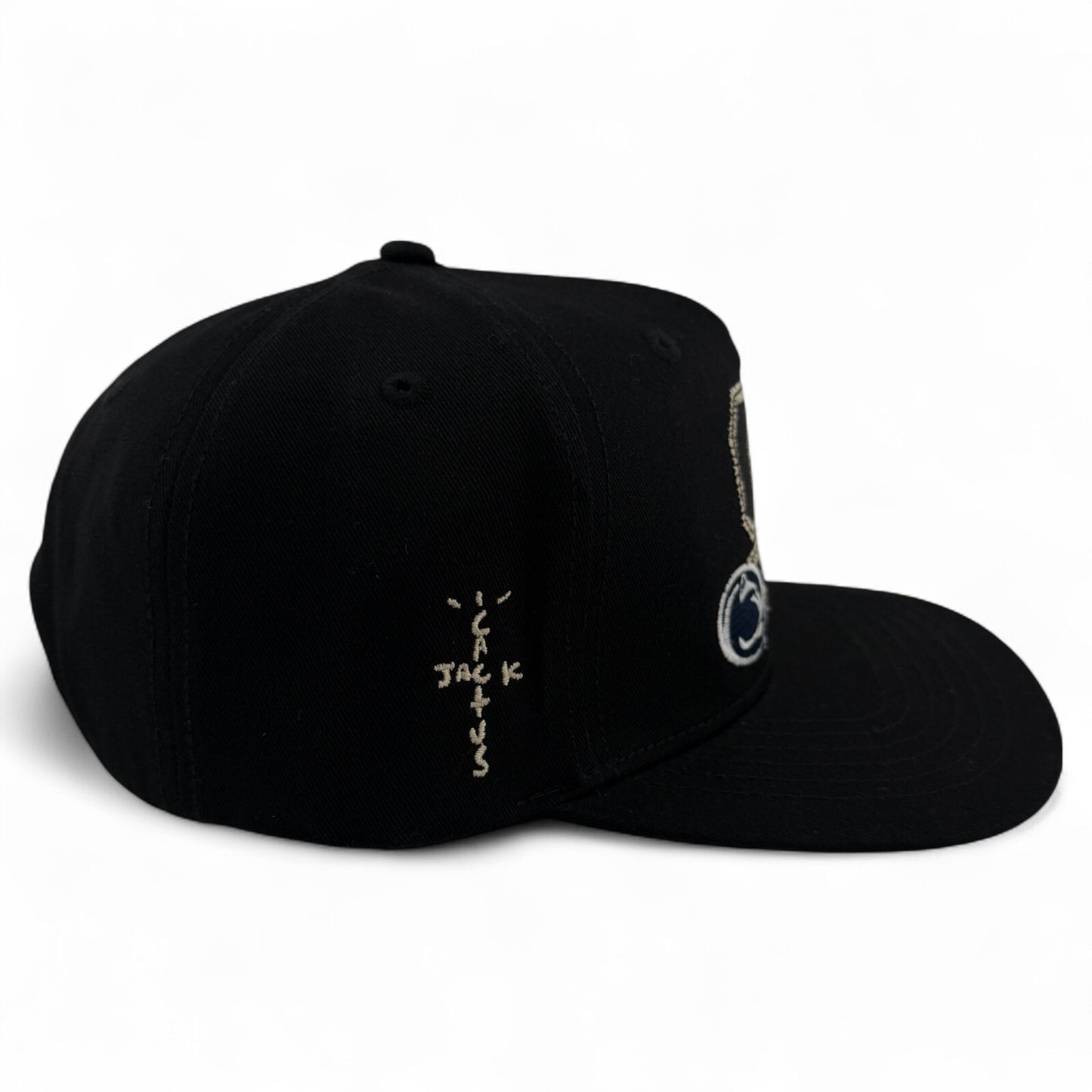 Travis Scott Cactus Jacks Pennsylvania State University A-Frame Snapback Hat Cap