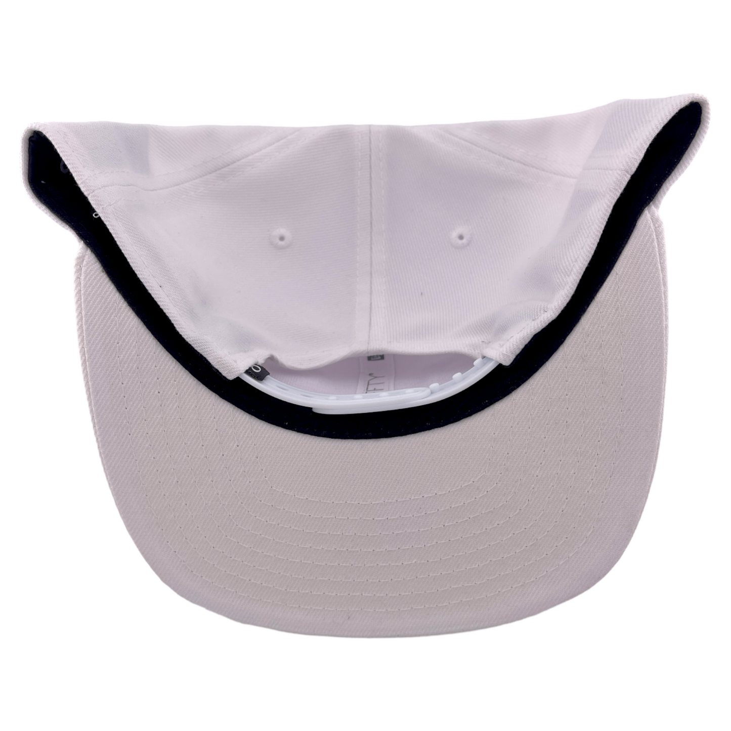 New Era Oakley Mark II Novelty Snapback All White 9Fifty Adjustable Hat Cap