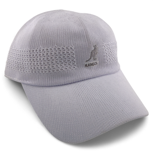 Kangol Tropic Ventair Spacecap Seamless 1456BC Flex White Knit Baseball Hat Cap