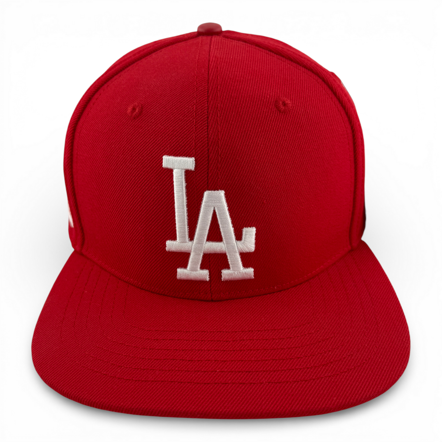 Pro Standard Los Angeles Dodgers MLB Mexico Flag Logo Red Adjustable Snapback