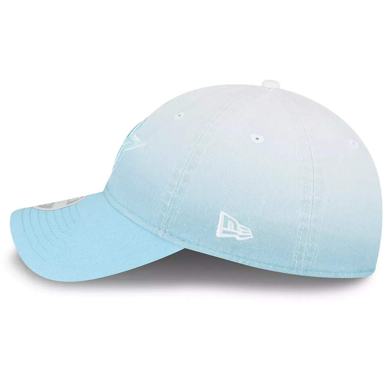 New Era Dallas Cowboys NFL Teal/White Fade Womens 9Twenty Adjustable Dad Hat Cap