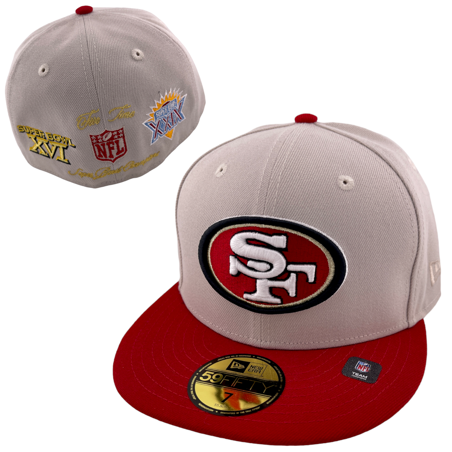 ~NEW DROP~ New Era San Francisco 49ers NFL World Class Letterman 59Fifty Fitted Hat Cap