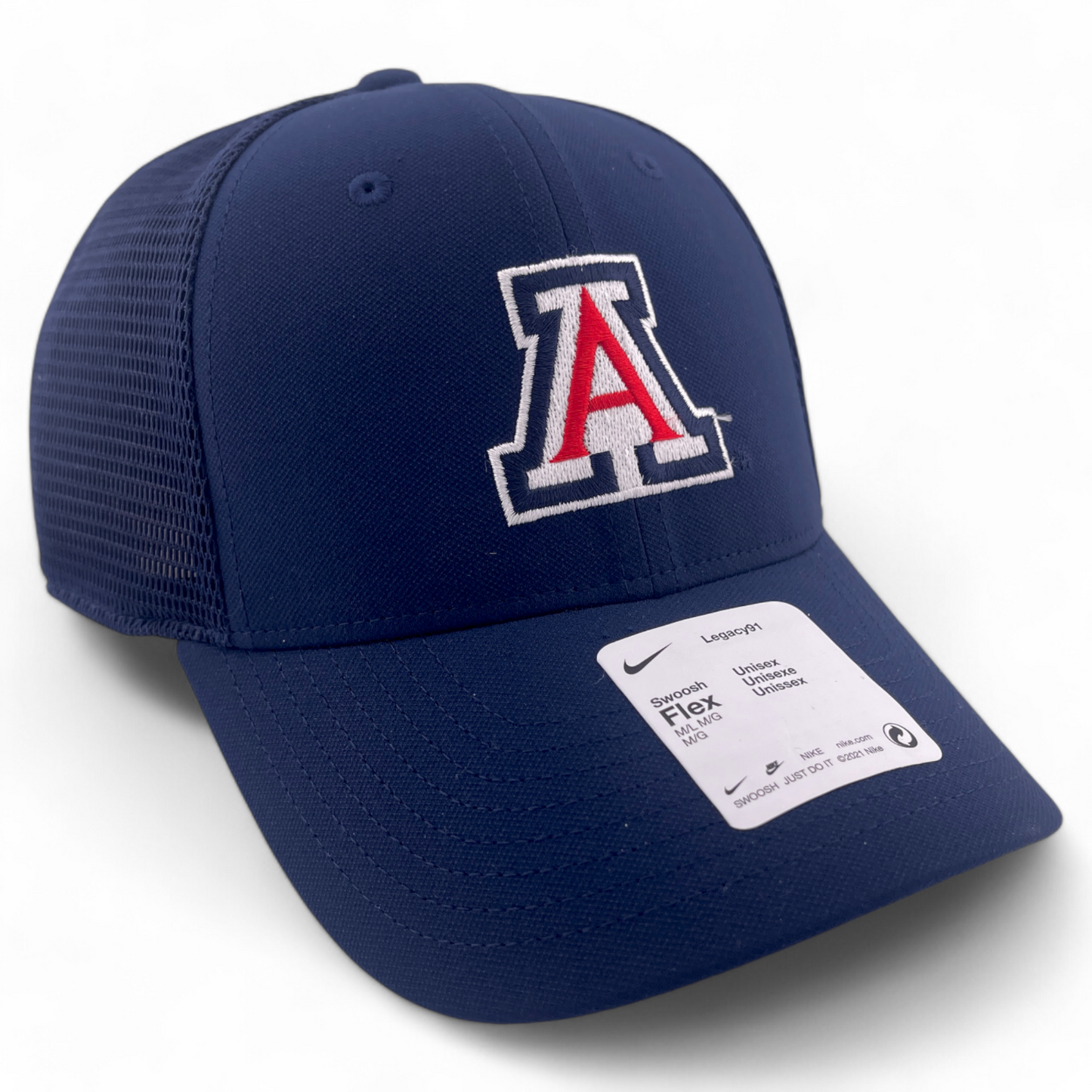 Nike University of Arizona Wildcats NCAA Mesh Back Navy Legacy91 Flex Fit Hat