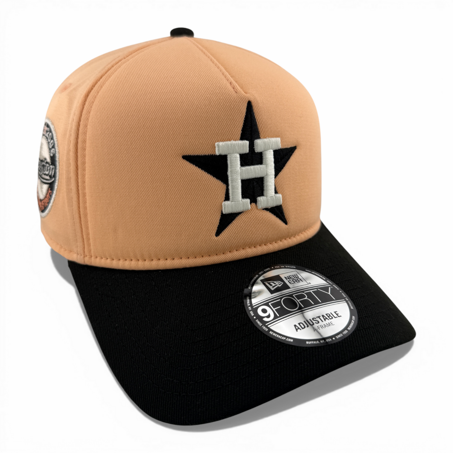 New Era Houston Astros MLB Peachy Foam A-Frame 9Forty Snapback Adjustable Hat