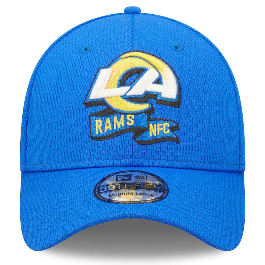 New Era Los Angeles Rams NFL 2022 Sideline Coaches Neo 39Thirty Stretch Fit Hat Cap