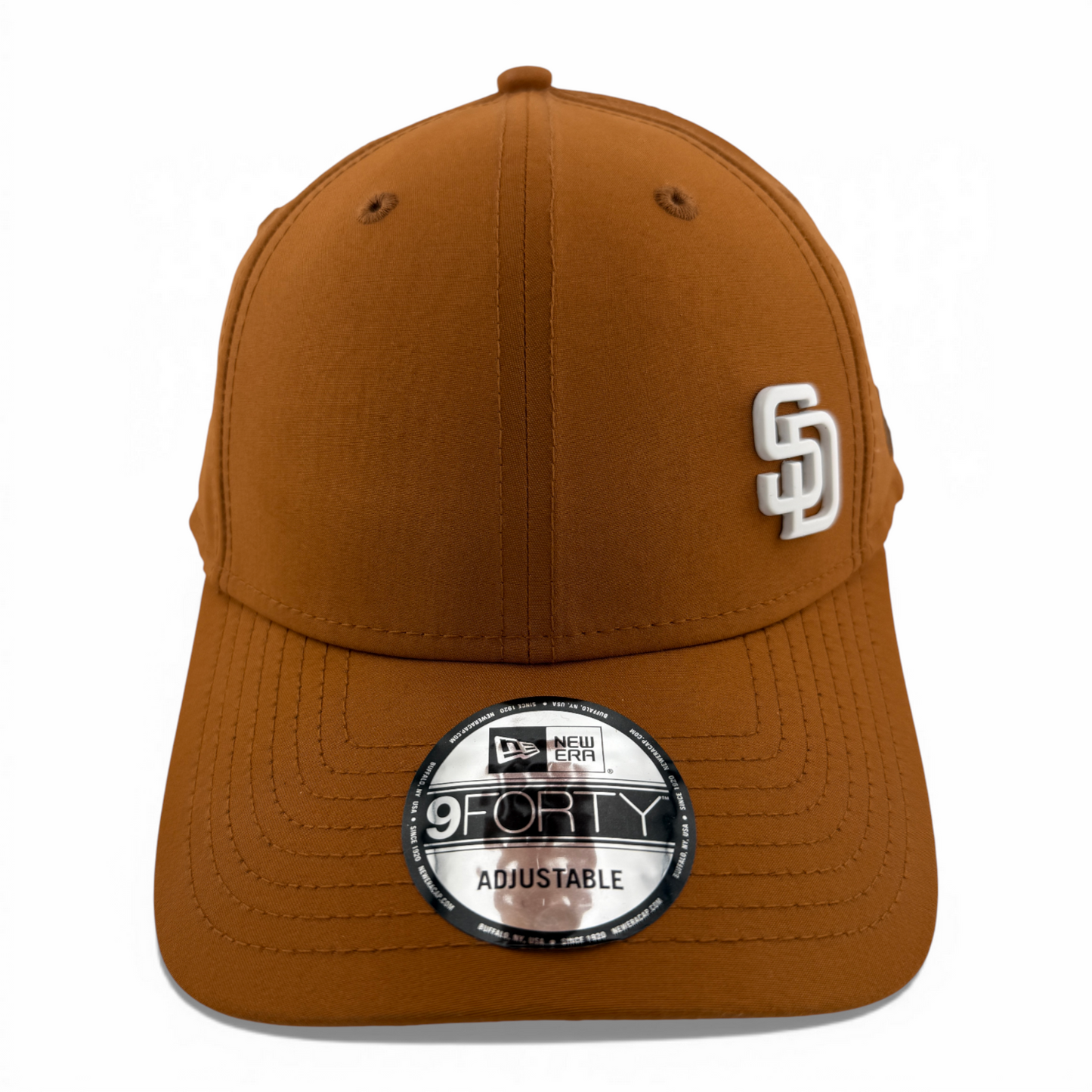 New Era San Diego Padres MLB Flawless Brown 9Forty Adjustable Strap Back Hat Cap