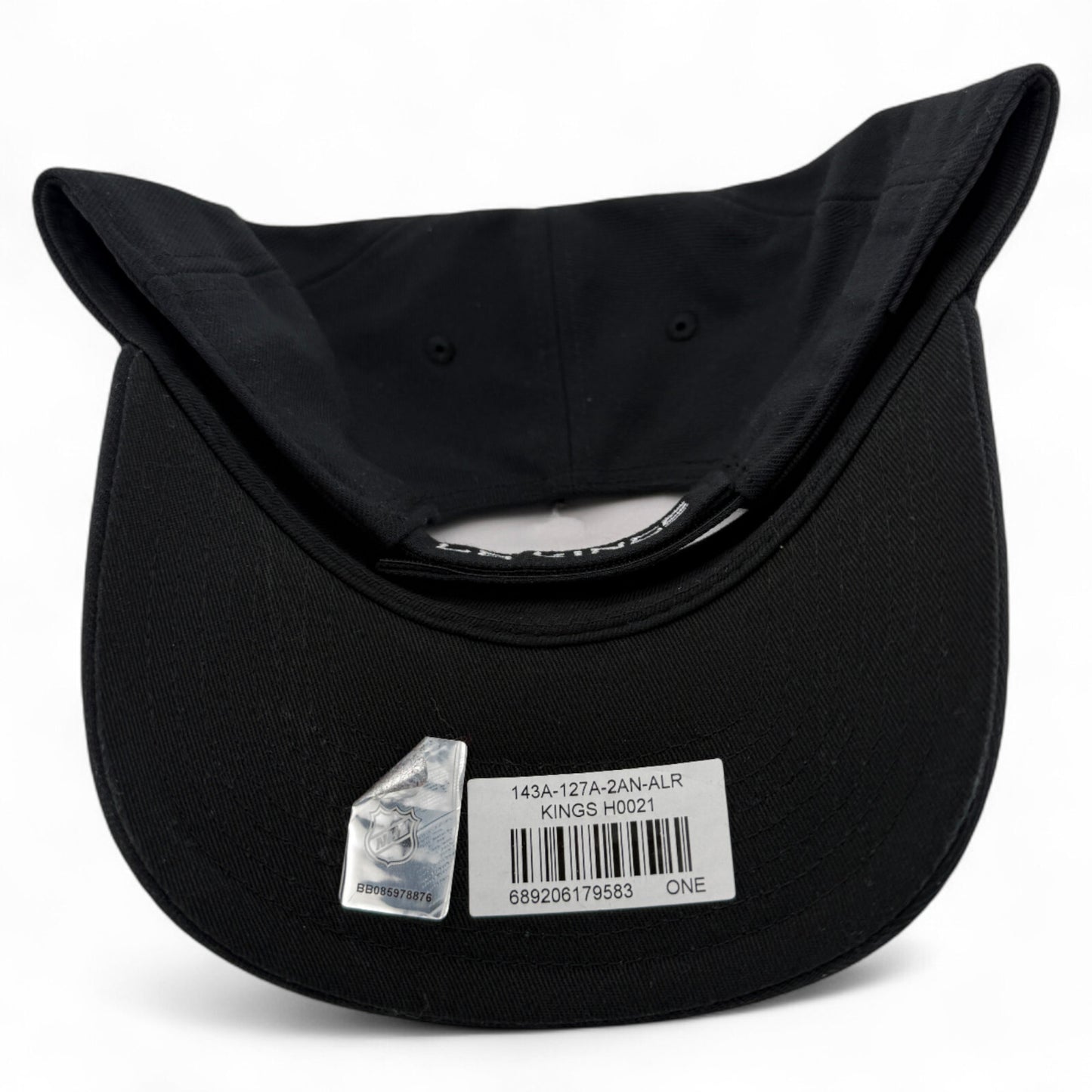 Fanatics Los Angeles Kings NHL Team Classic Black Structured Adjustable Hat Cap
