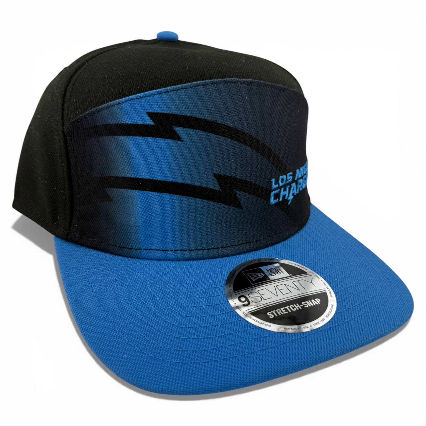 New Era Las Vegas Chargers NFL Fade 6 Panel 9Seventy Snapback Adjustable Hat Cap