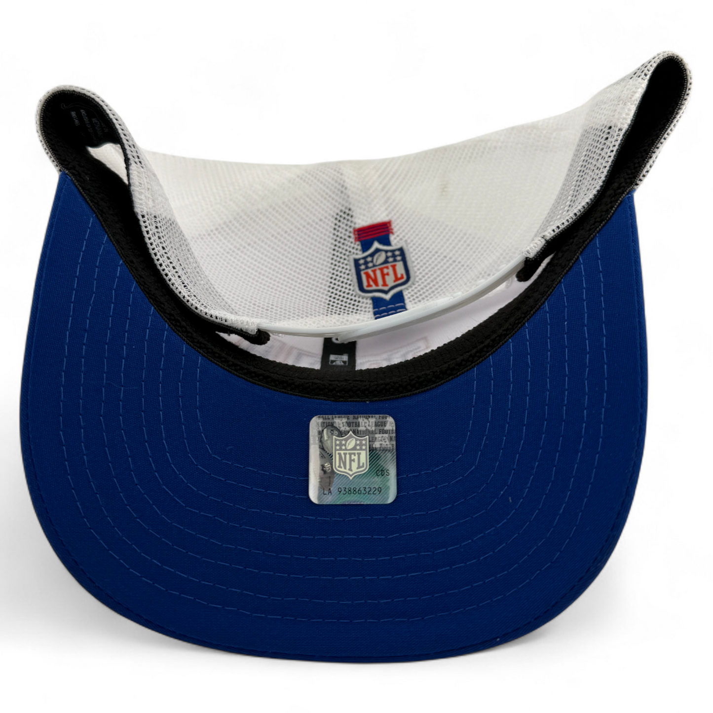 New Era New York Giants NFL 2024 Training Camp 9Seventy Trucker Stretch-Snapback