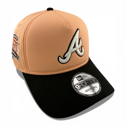 New Era Atlanta Braves MLB Peachy Foam A-Frame 9Forty Snapback Adjustable Hat