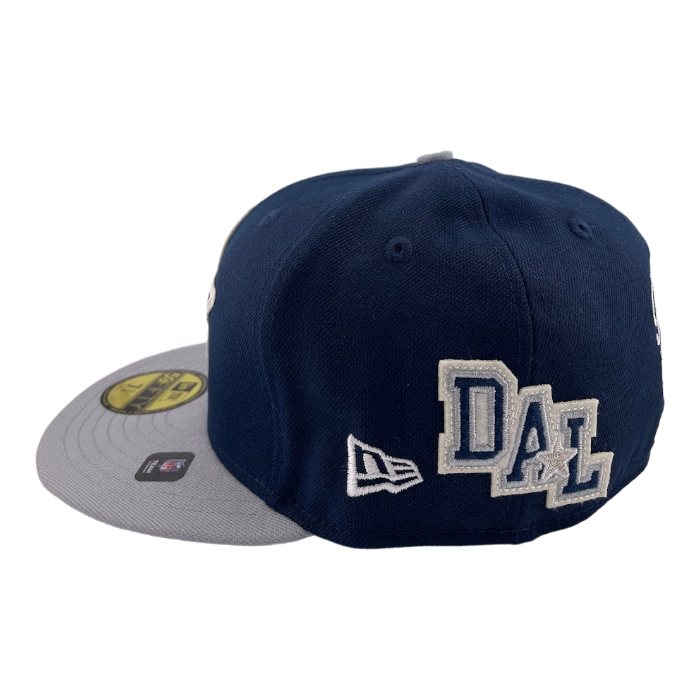 New Era Dallas Cowboys Letterman Super Bowl XXX Triple Patch 59FIFTY Fitted Hat Cap