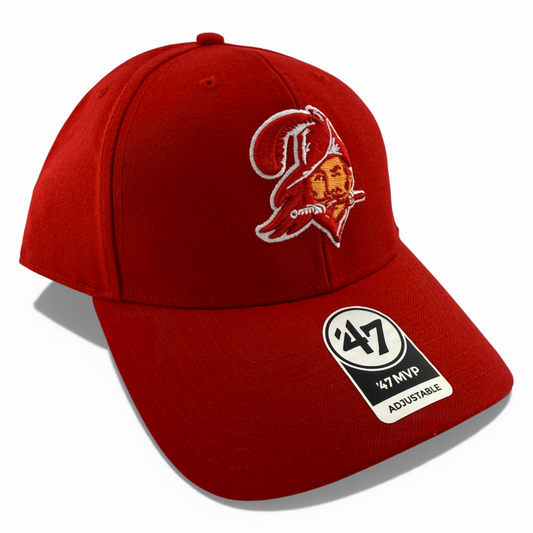 '47 Brand Tampa Bay Buccaneers NFL Historic Bucco Bruce  MVP Adjustable Hat Cap