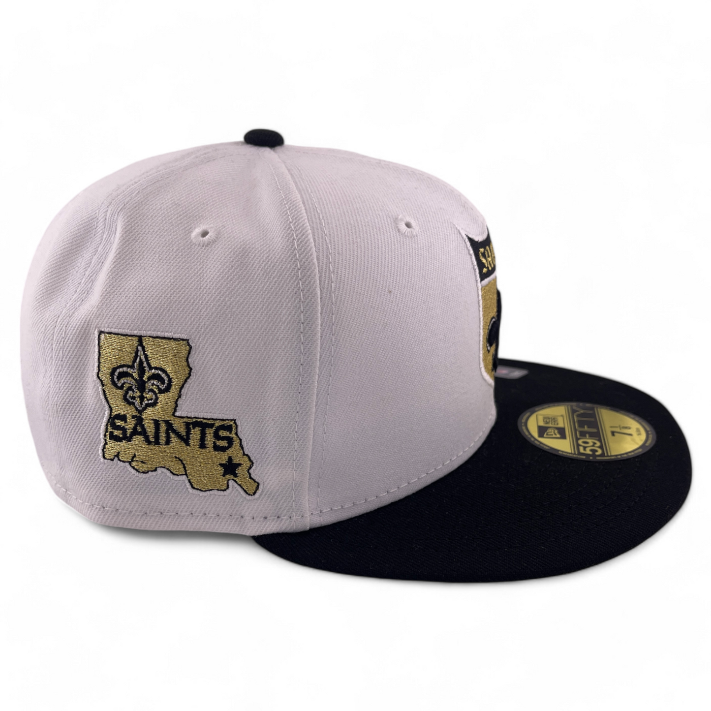 New Era New Orleans Saints NFL 2-Tone Throwback Pack 59FIFTY Fitted Hat Cap