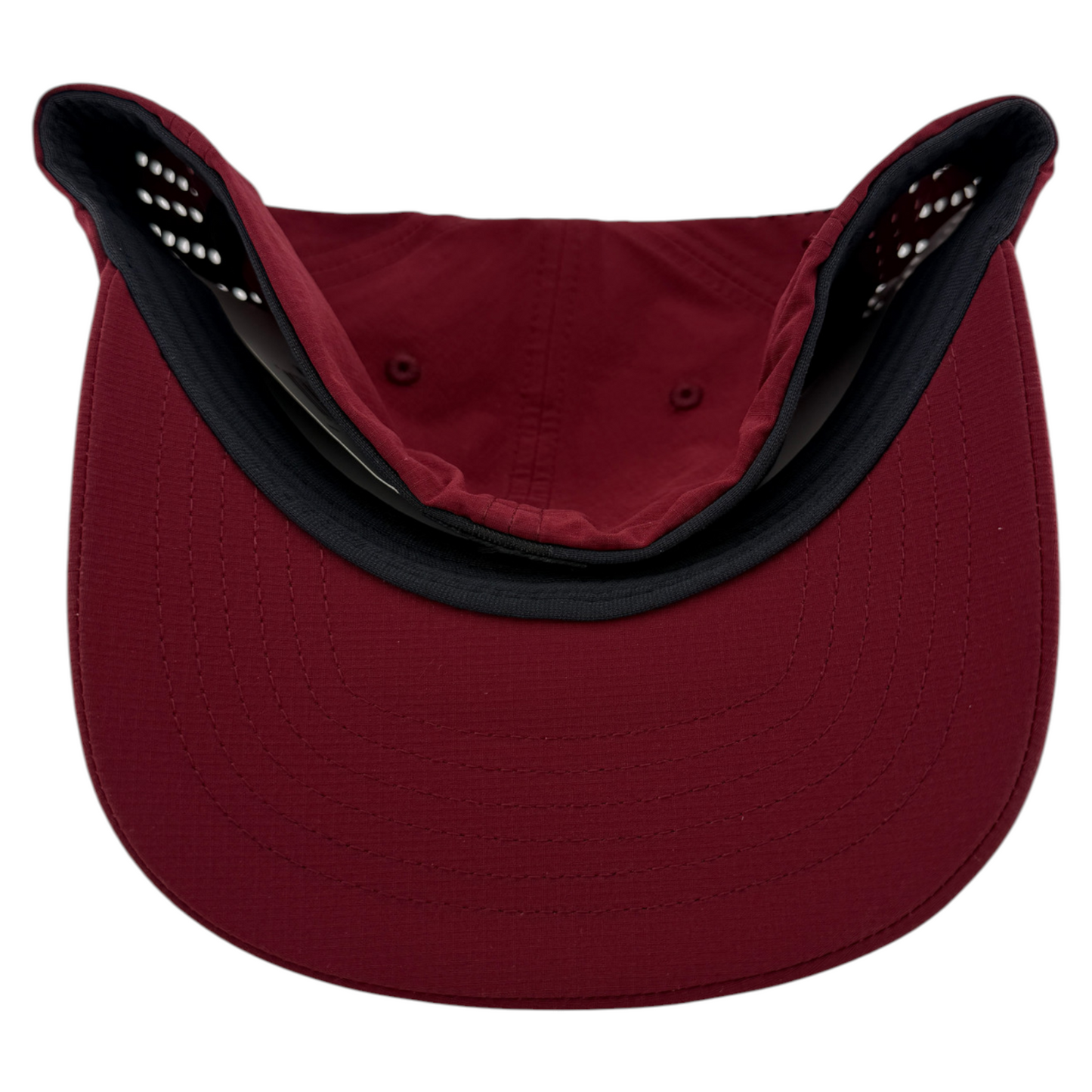 Fox Racing Non Stop Tech Maroon Burgundy Sport Neo Mesh Stretch Flex Fit Hat Cap