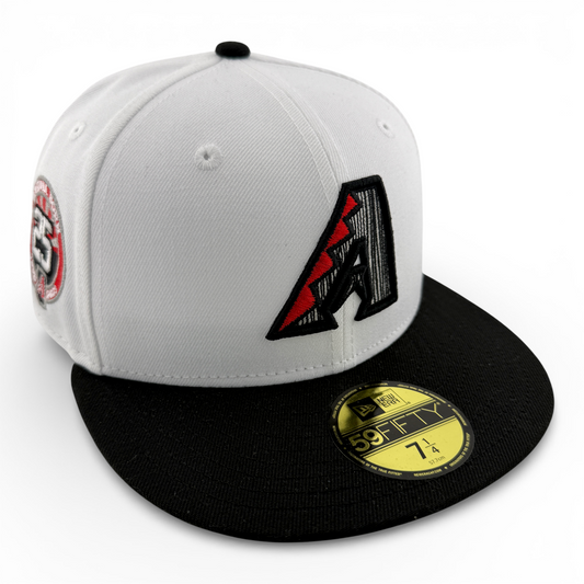 New Era Arizona Diamondbacks MLB 25th Anniversary Patched 59Fifty Fitted Hat Cap