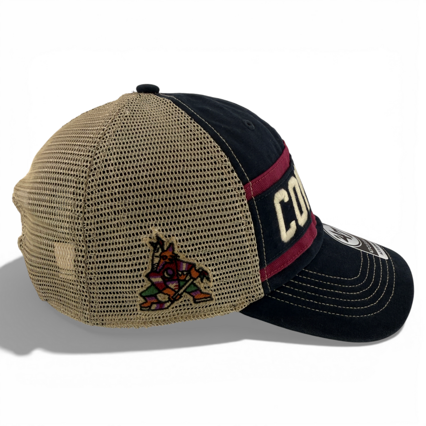 '47 Brand Arizona Coyotes NHL Vintage Trawler Clean Up Adjustable Dad Hat Cap