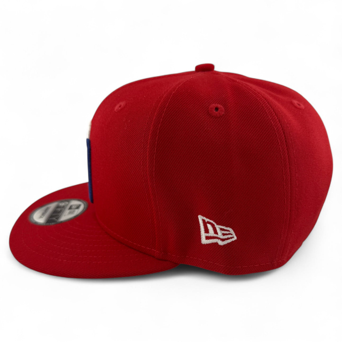New Era Dominican Republic National Team Red 9FIFTY Snapback Adjustable Hat Cap