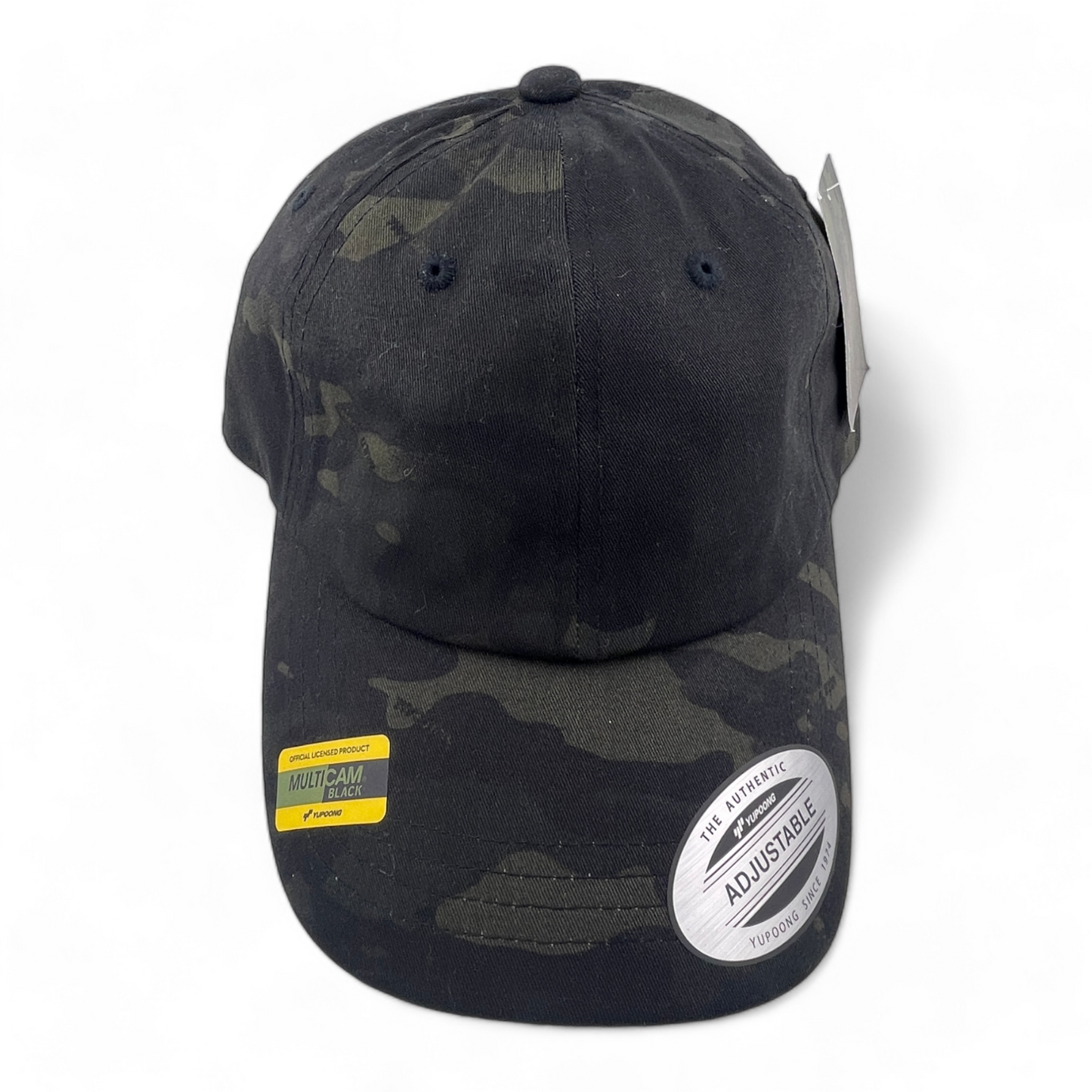 Yupoong Official MultiCam Black Camo Camouflage Adjustable Dad Hat Cap OSFA