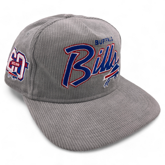 ~NEW DROP~  New Era Buffalo Bills NFL Corduroy The Golfer A-Frame Snapback Adjustable Hat