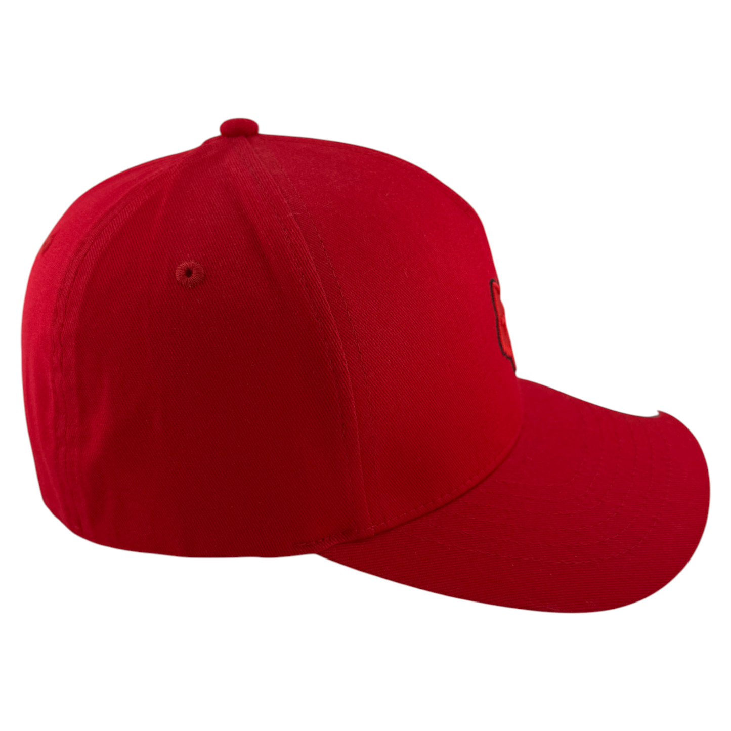 Fox Racing Fox Head Red Logo A-Frame Stretch Flexfit Flex Fit Hat Cap