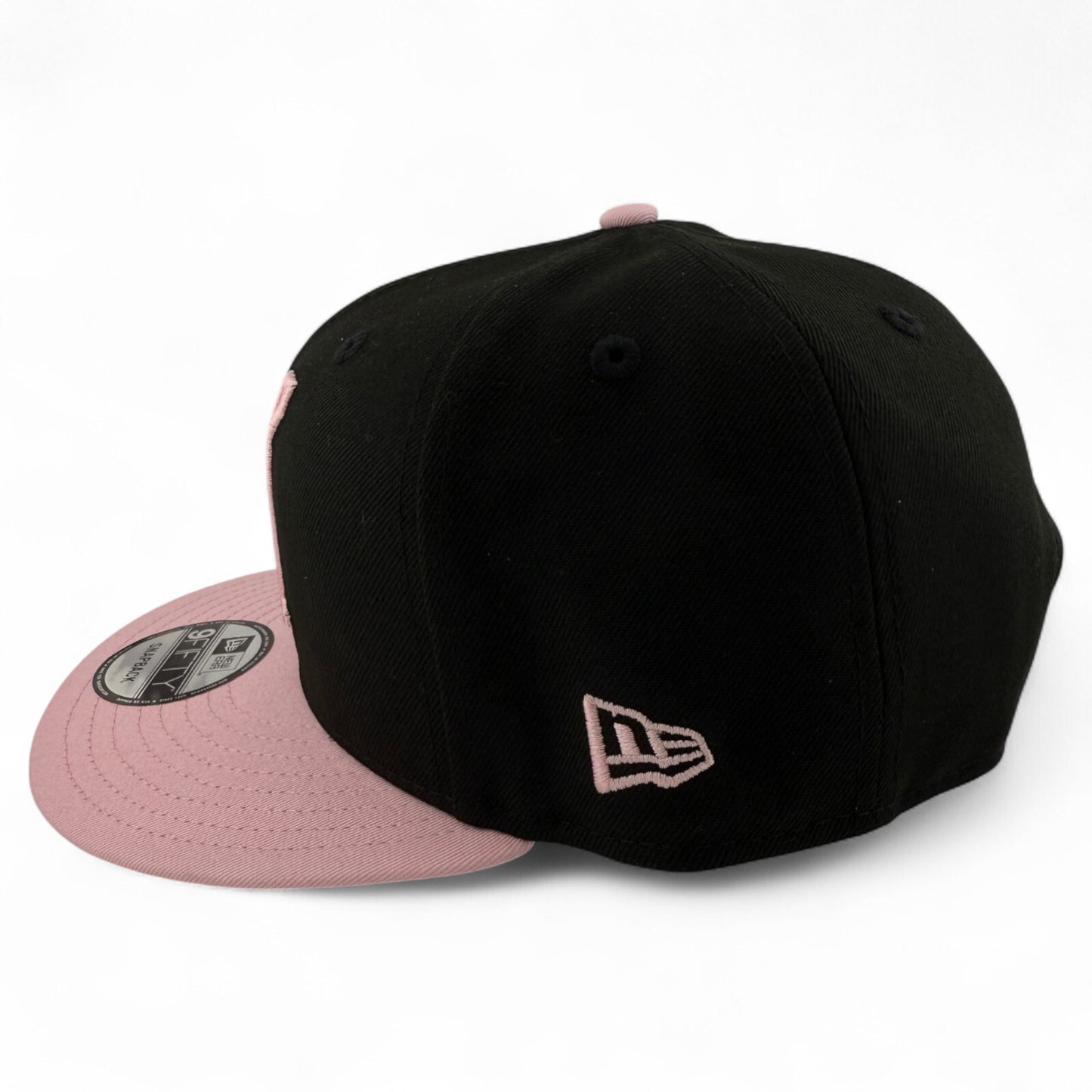 New Era Inter Miami CF FC Football MLS Pink 9FIFTY Snapback Adjustable Hat Cap
