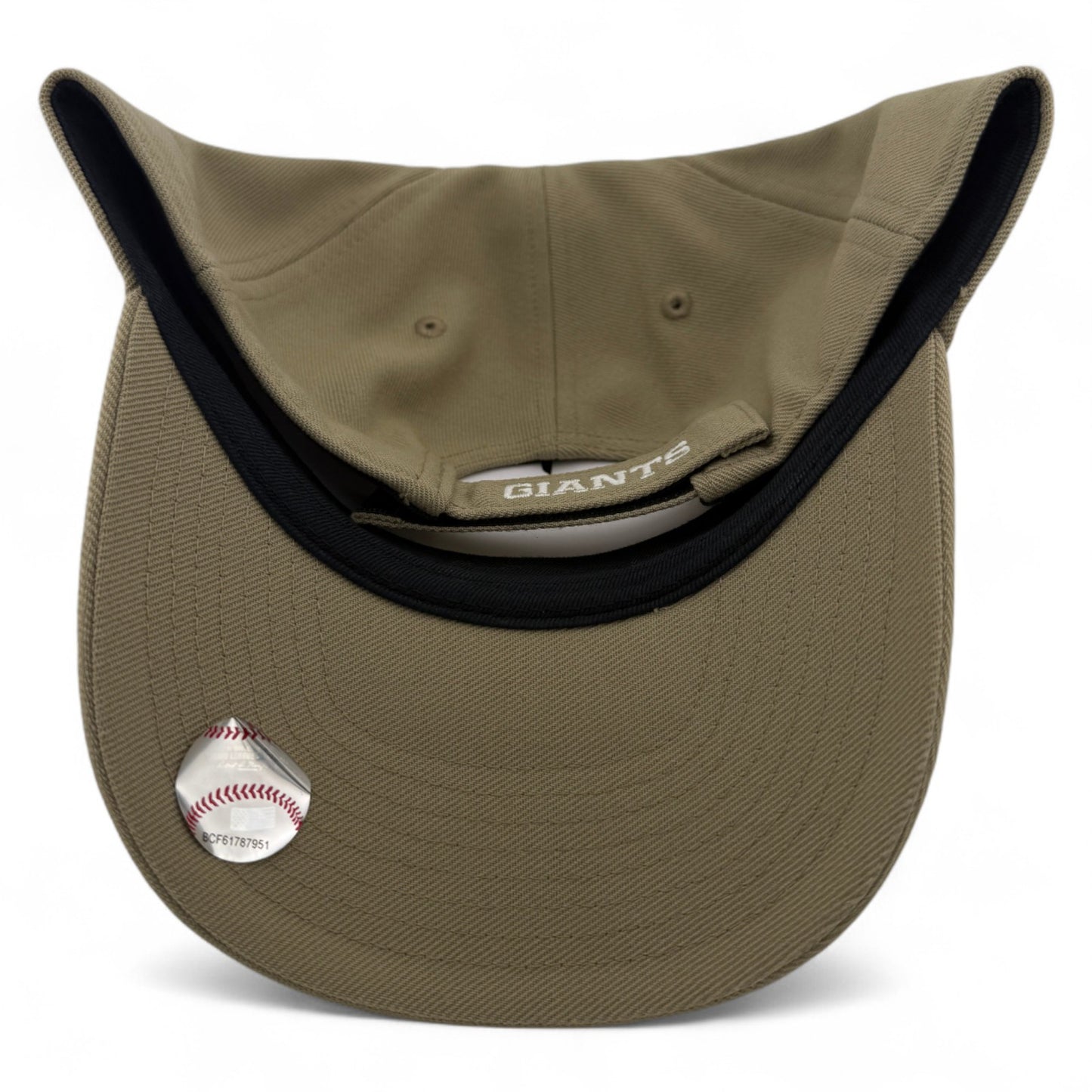 Nike San Francisco Giants MLB Tan Khaki Club Cap Adjustable Hat Cap Size L/XL