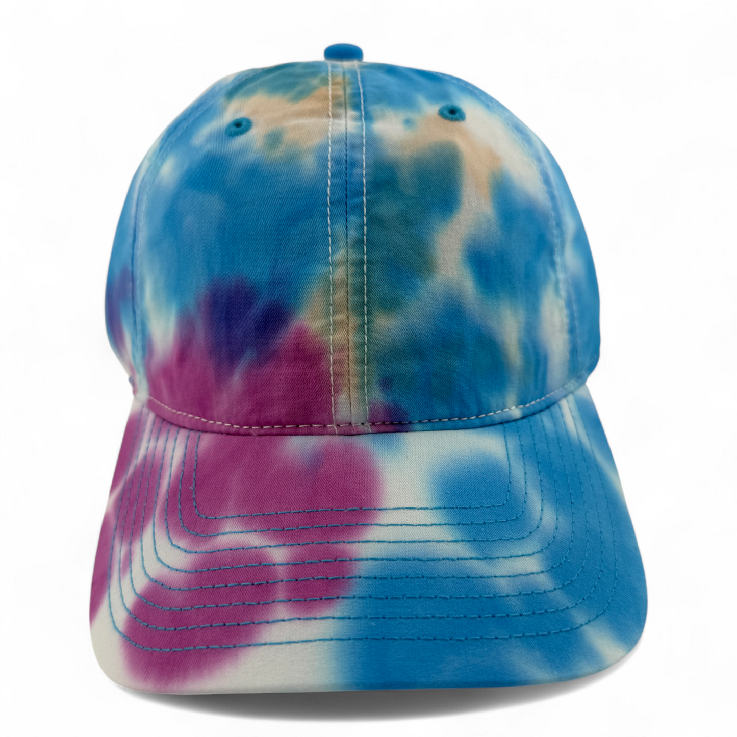 The Game GB482 Pastel Tie Dye Blank Twill Unstructured Adjustable Dad Hat Cap