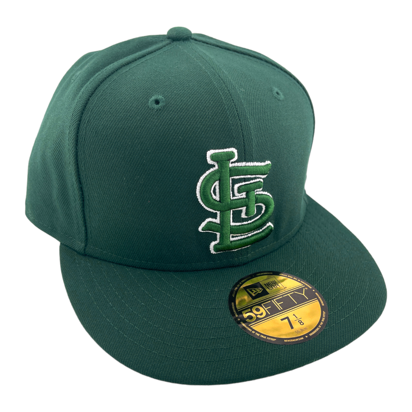 New Era St. Louis Cardinals Dark Green Pack Hunter/Grey UV 59FIFTY Fitted Hat Cap