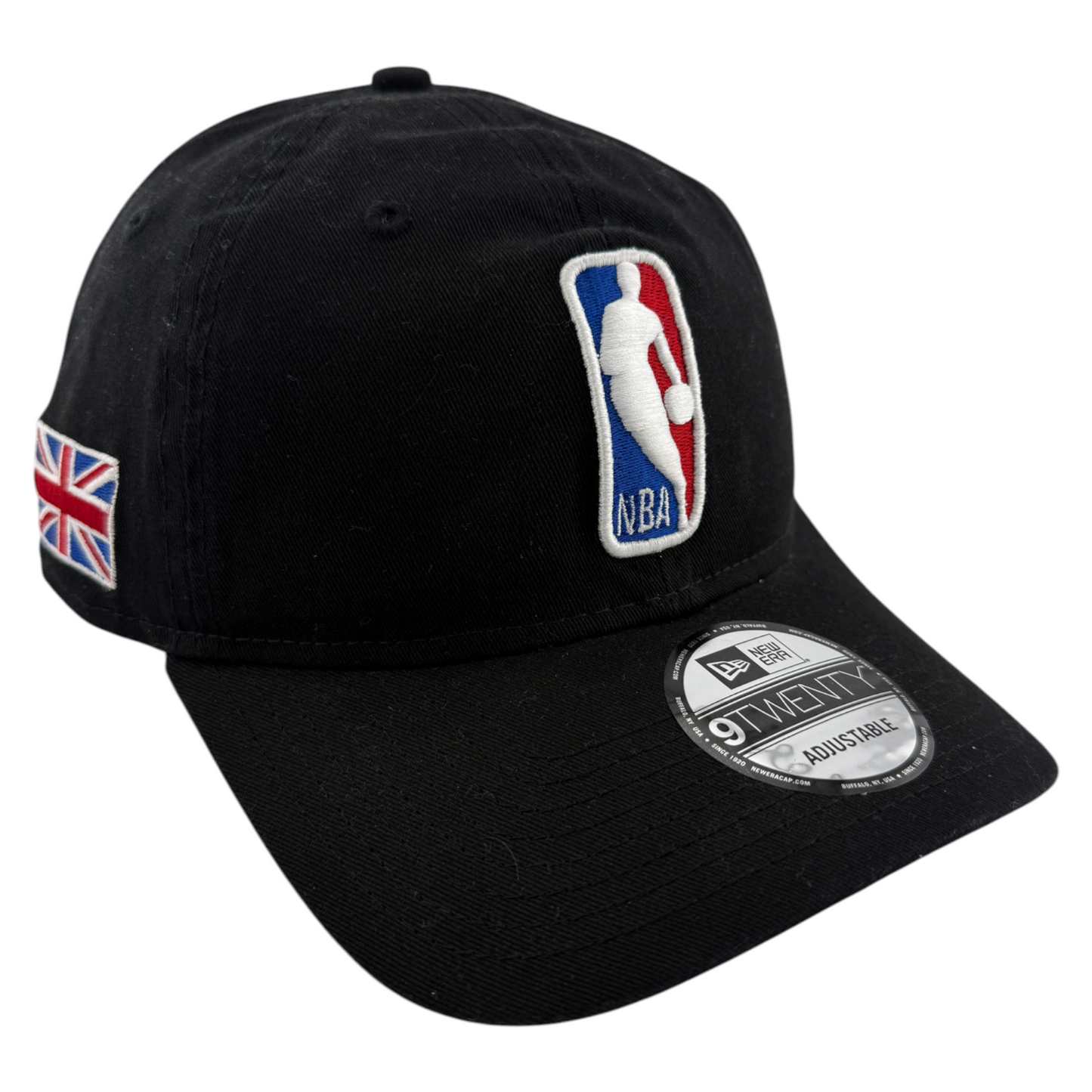 New Era NBA Logo Venue Collection Flag of England 9Twenty Adjustable Dad Hat Cap