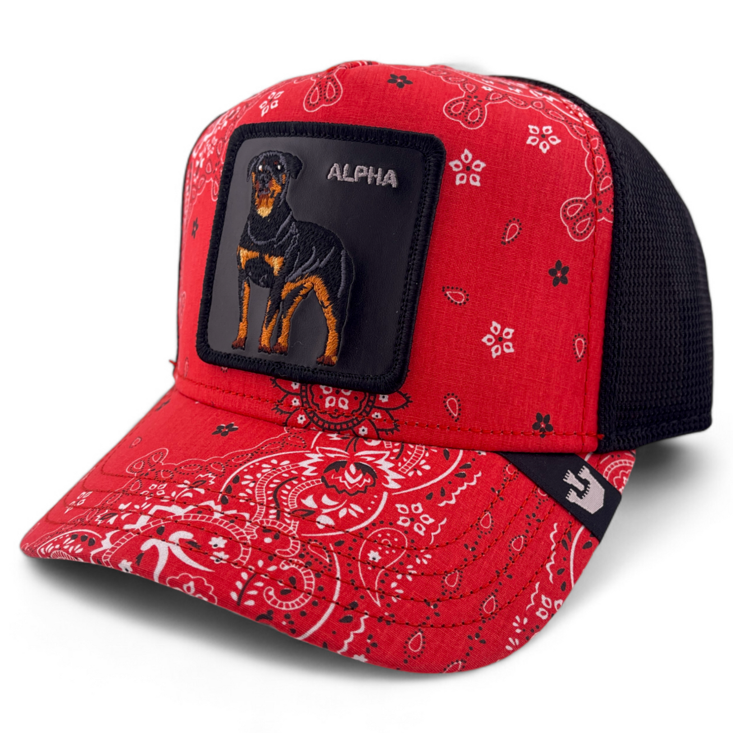 Goorin Bros Alpha Dog Without Warning Bandana The Farm Adjustable Trucker Hat