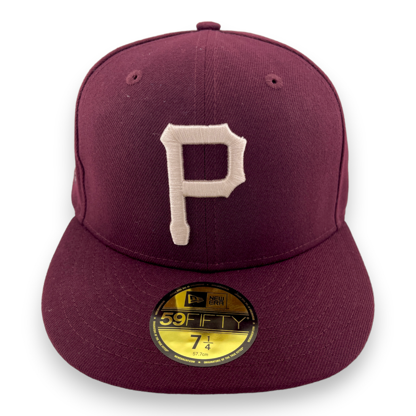 New Era Pittsburgh Pirates All-Star Game Patch Maroon/Beige UV 59FIFTY Hat Cap