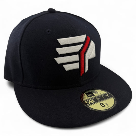 New Era Syracuse Chiefs Mets MiLB Team Classic Alt 3 Navy 59Fifty Fitted Hat