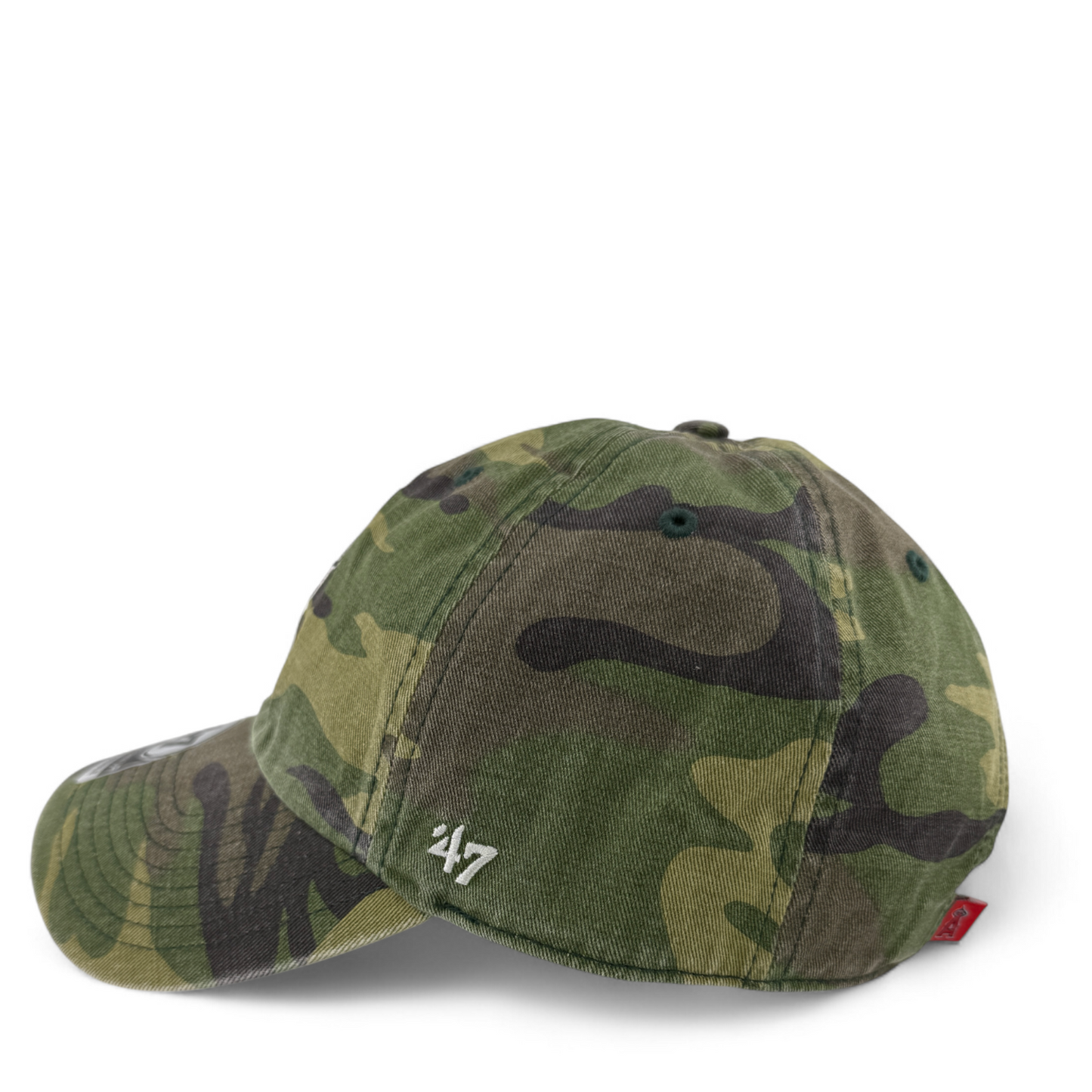 '47 Brand Los Angeles Angels LA MLB Camo Camouflage Clean Up Adjustable Dad Hat