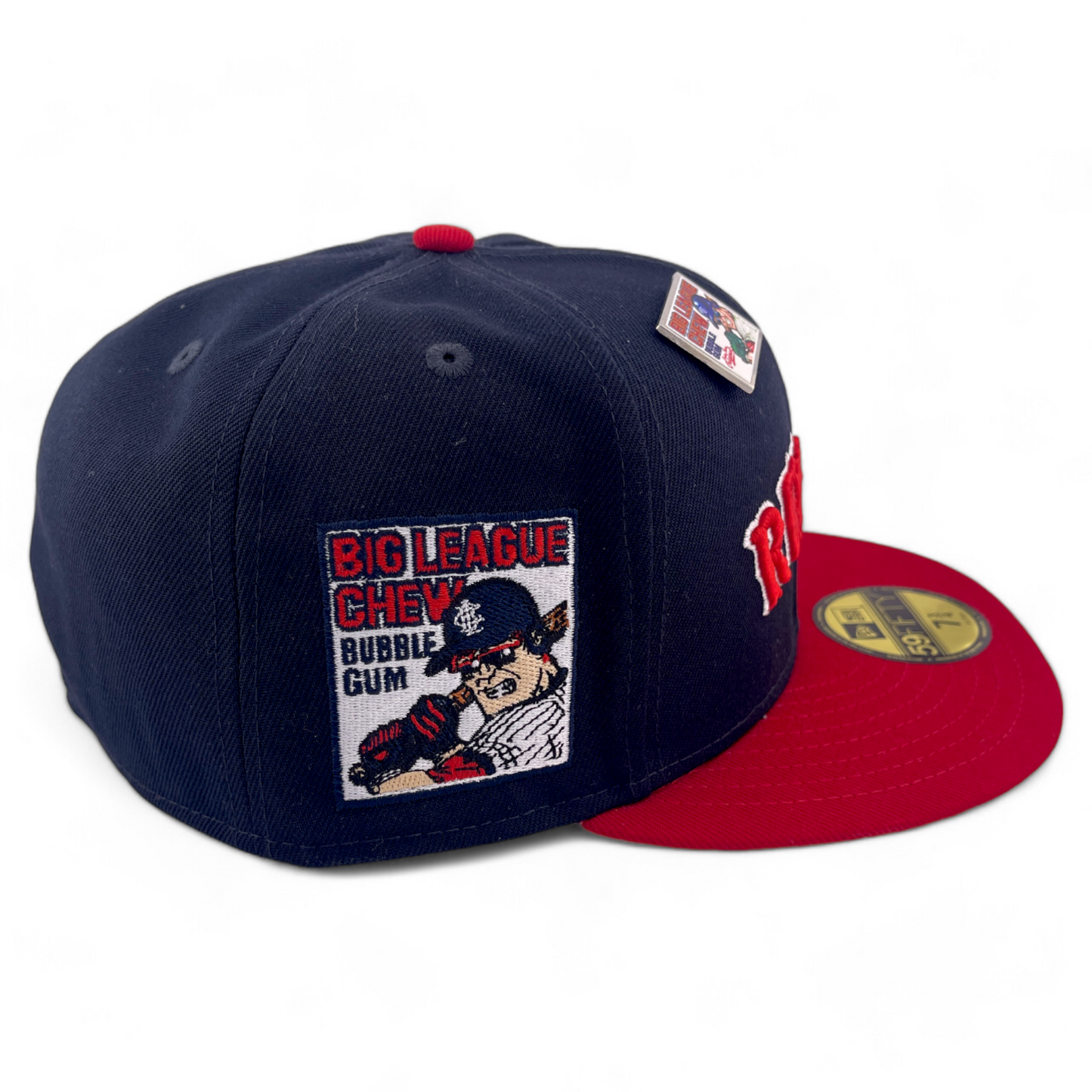 New Era Boston Red Sox MLB Big League Chew Exclusive w/ Pin 59Fifty Fitted Cap