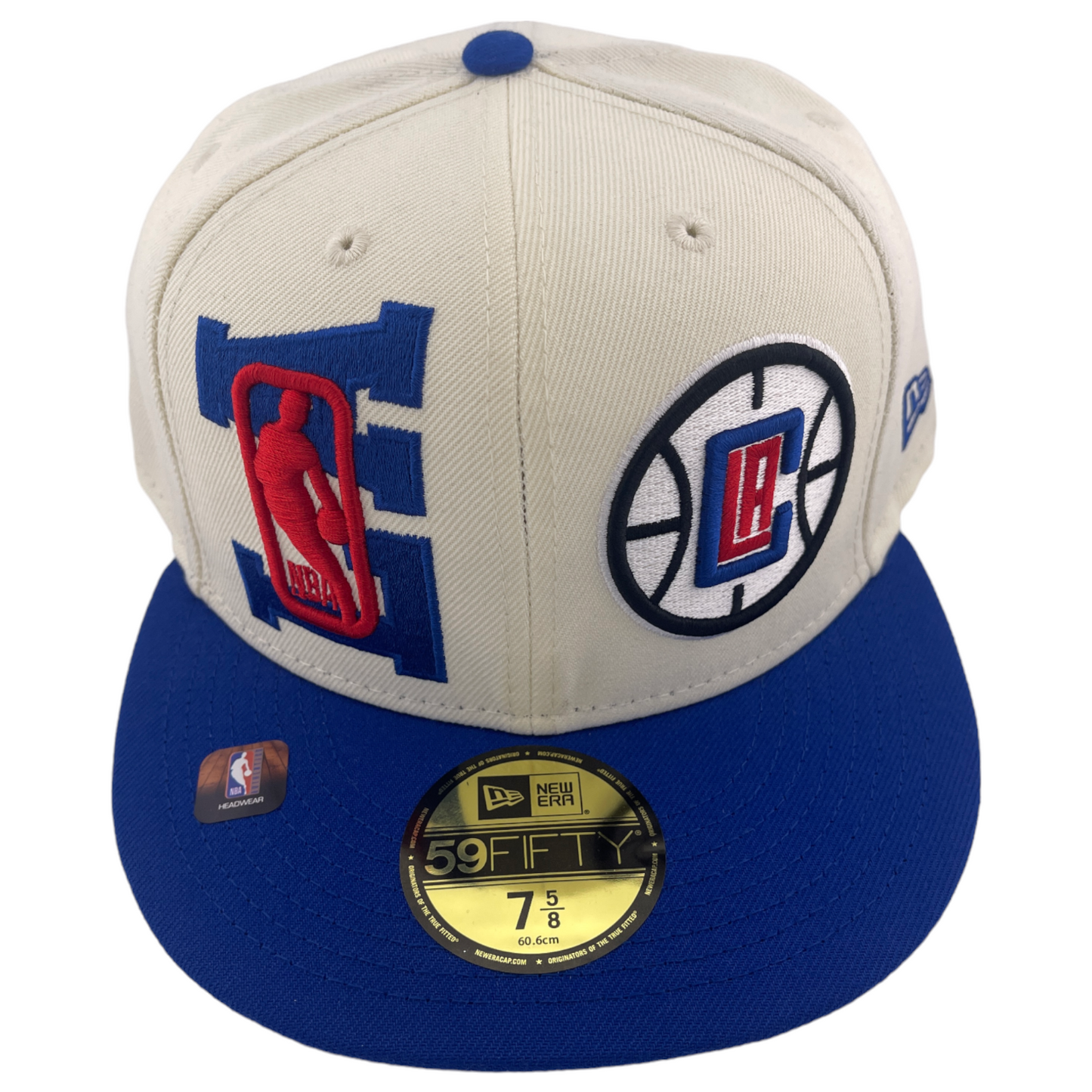 New Era Los Angeles Clippers On-Stage 2022 Draft NBA Grey UV 59Fifty Fitted Hat Cap