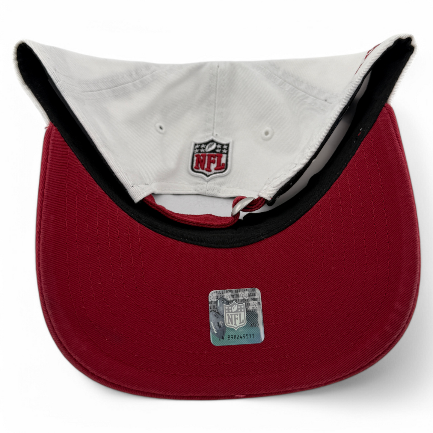 New Era Arizona Cardinals NFL 2023 Sideline White 9Twenty Adjustable Dad Hat Cap
