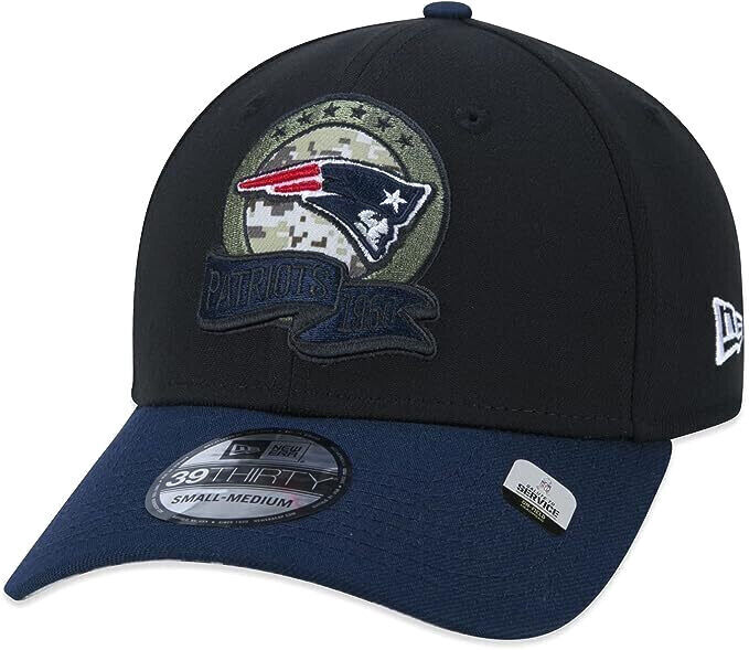 New Era New England Patriots NFL 2022 Salute to Service 39Thirty Hat Cap