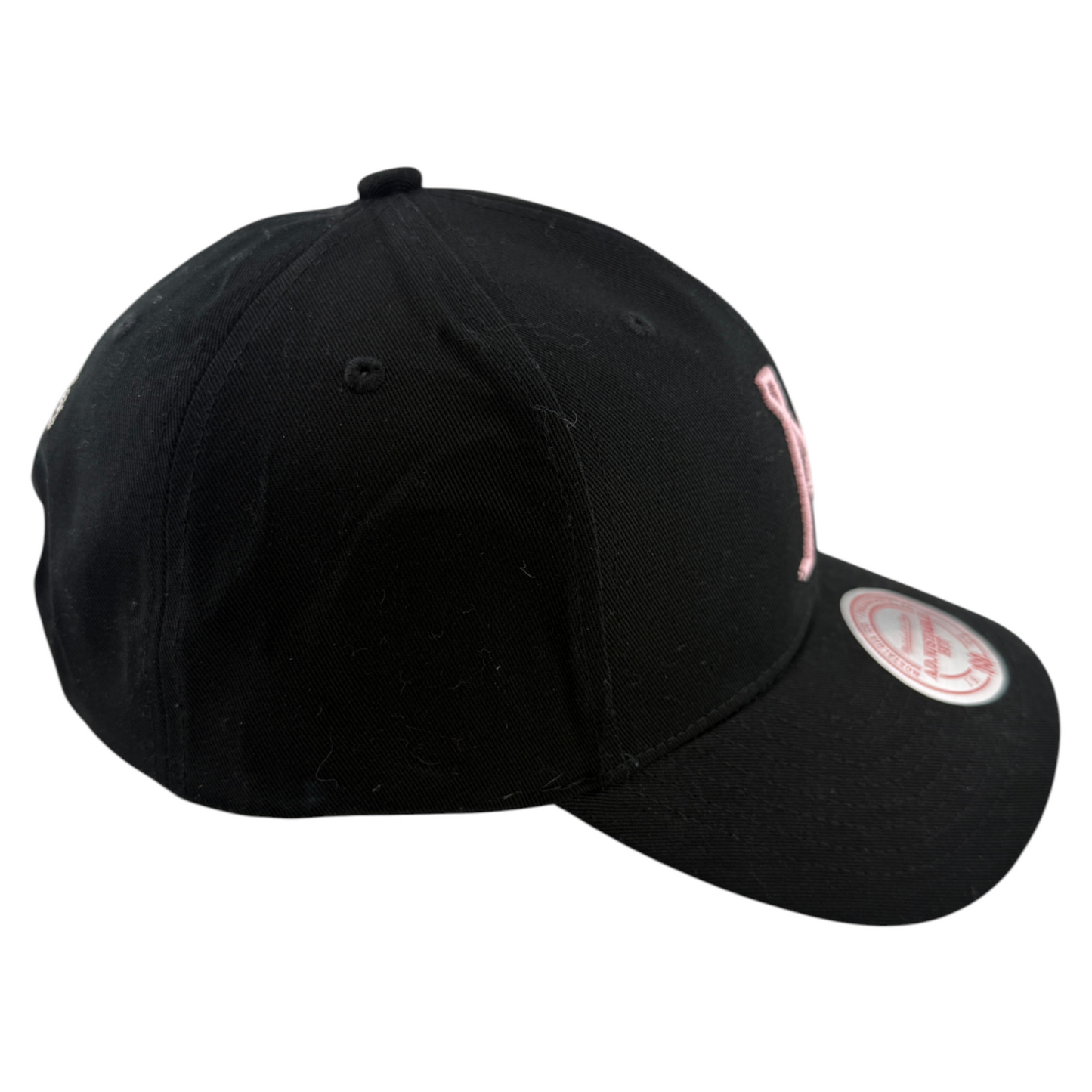 Mitchell & Ness Inter Miami CF MLS Soccer Black Snapback Adjustable Fit Hat Cap