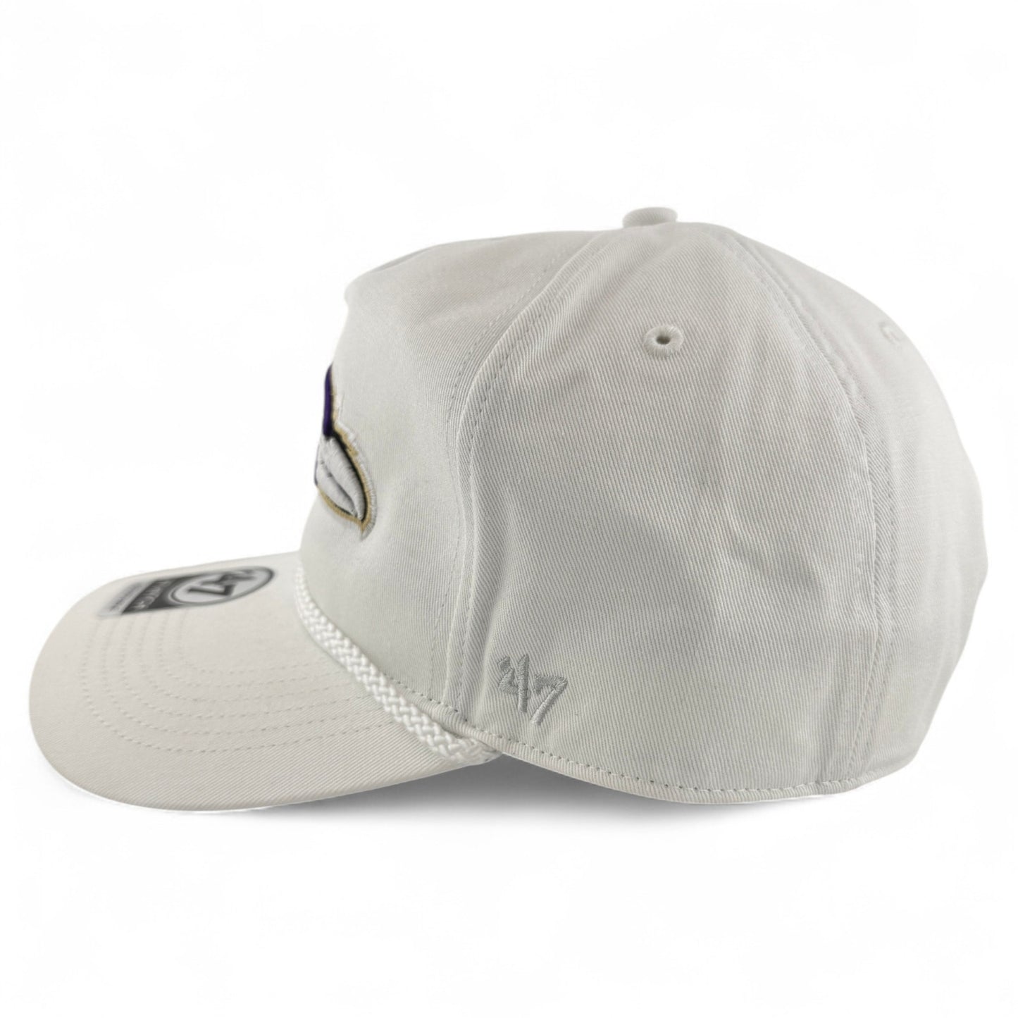 '47 Brand Baltimore Ravens NFL Rope Hitch A-Frame Snapback Adjustable Hat Cap