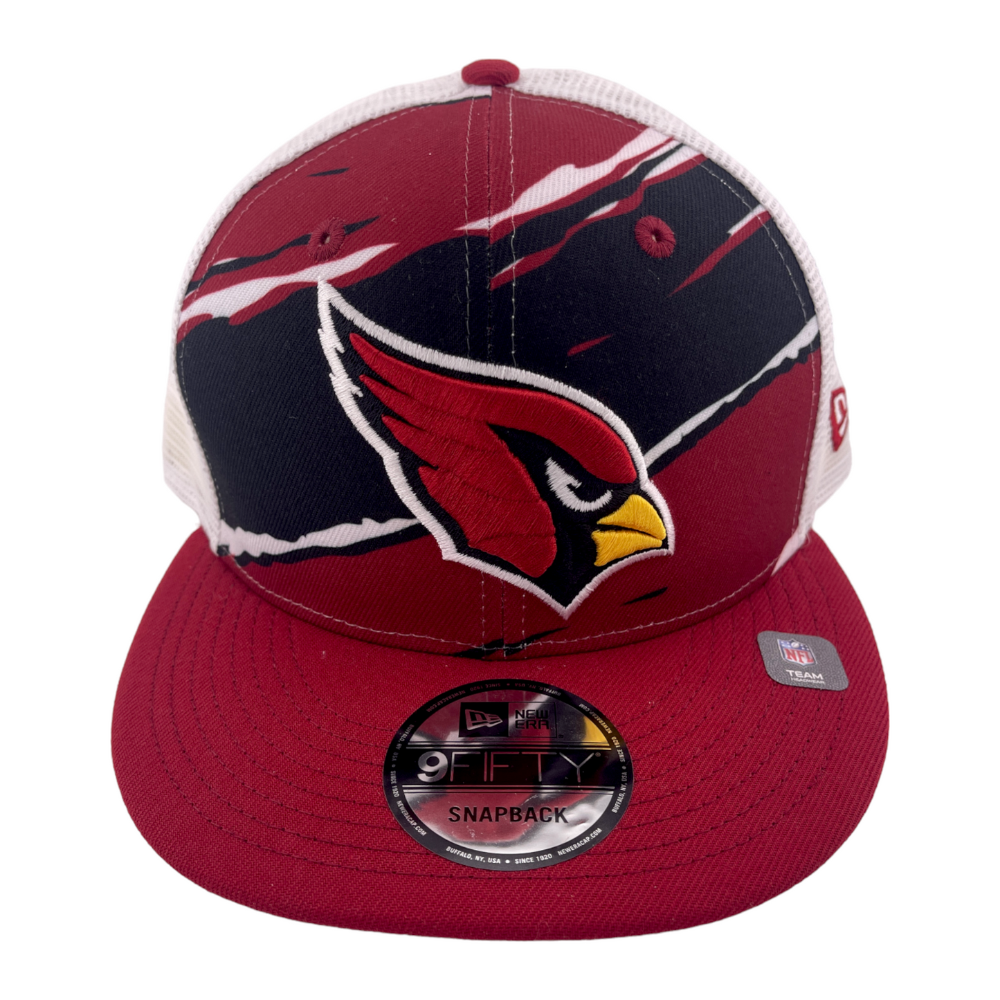 ~NEW DROP~ New Era Arizona Cardinals NFL Tear Trucker 9FIFTY Mesh Back Snapback Hat Cap