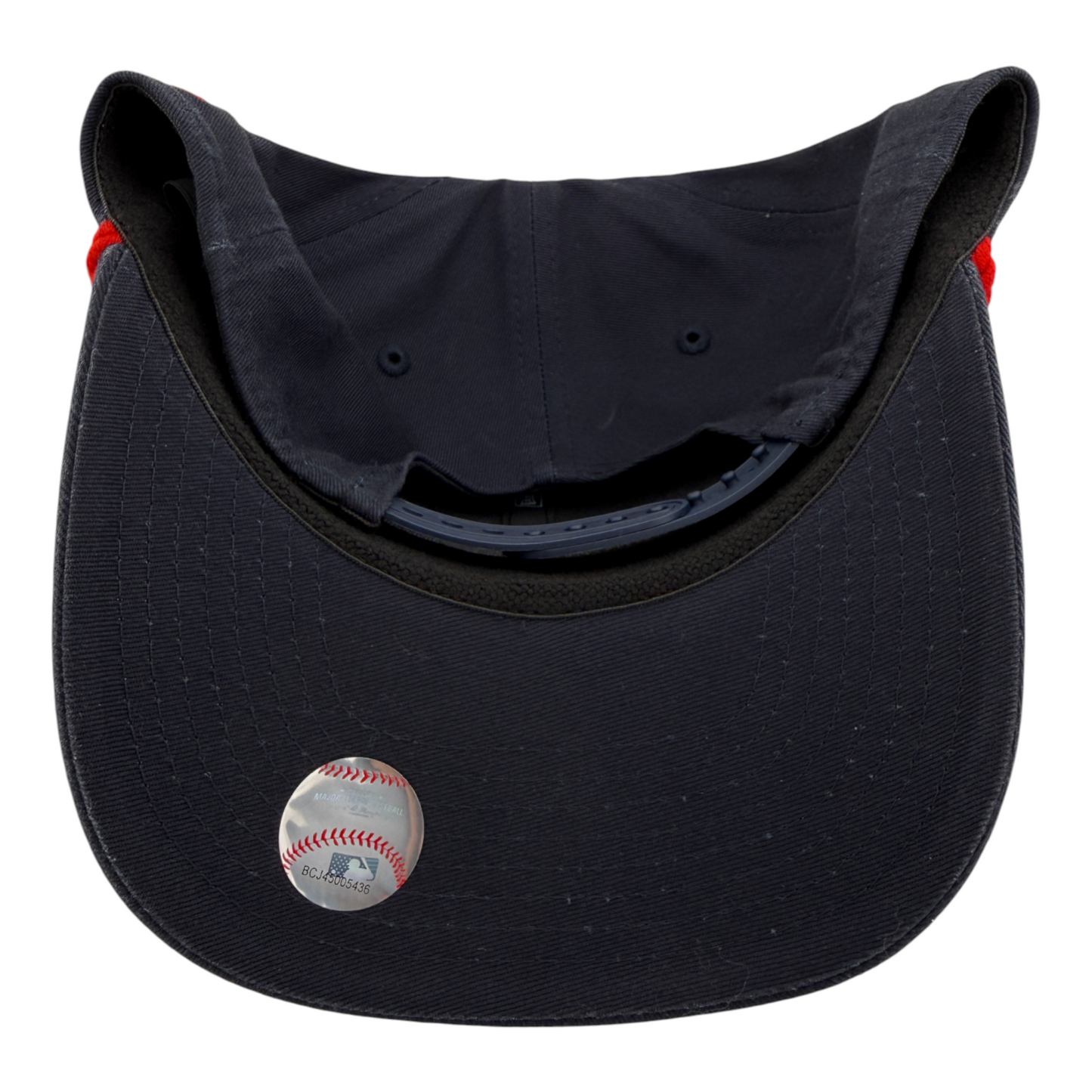 New Era Atlanta Braves MLB Rope Navy 9Seventy Trucker Stretch-Snapback Hat Cap